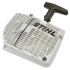 Корпус вентилятора з пускачем перемотування для бензопили Stihl MS660, 066 - 1122 080 2110, фото 