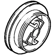 Ротор для пилы Stihl MM55, MM55C - 4140 195 0410, фото 