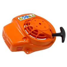 Корпус вентилятора с пусковым механизмом для кусторезов Stihl HS81R, HS86R - OEM № 4237 080 2113, фото 