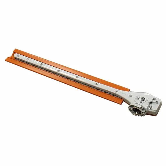Корпус редуктора, 145 градусів, 500 мм, підходить для кущорізів Stihl HL-KM — 4243 640 0536, фото 