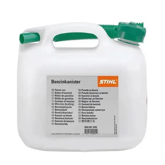 Каністра STIHL для бензина 5л, прозора (00008810202), фото 