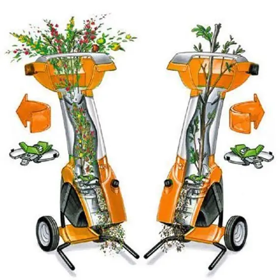 Садовый електроподрібнювач STIHL GHE 355 (60110111020), фото , изображение 6