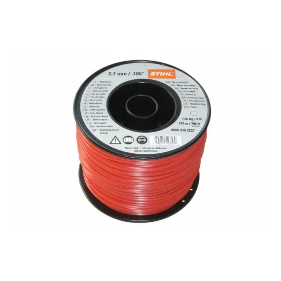 Косильна струна STIHL 2,7мм*208м кругла (00009302227), фото 
