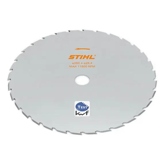 Нож для кошения травы 250 мм (44 зубьев) для кусторезов Stihl FS160, FS220, FS260 - 4000 713 3811, фото 