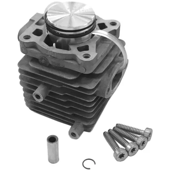 Цилиндр с поршнем 34 мм для кустореза Stihl HS81, HS86 - 4237 020 1201, фото 