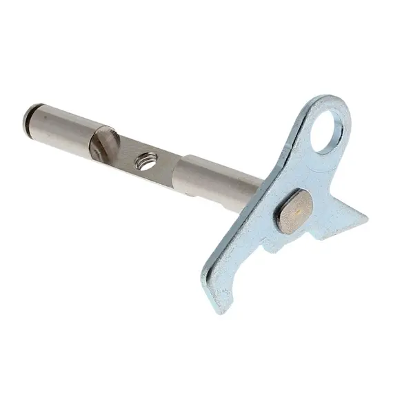 Вал дросельної заслінки з важелем для комбінованих двигунів Stihl KM90, KM90R - 4180 120 7105, фото 